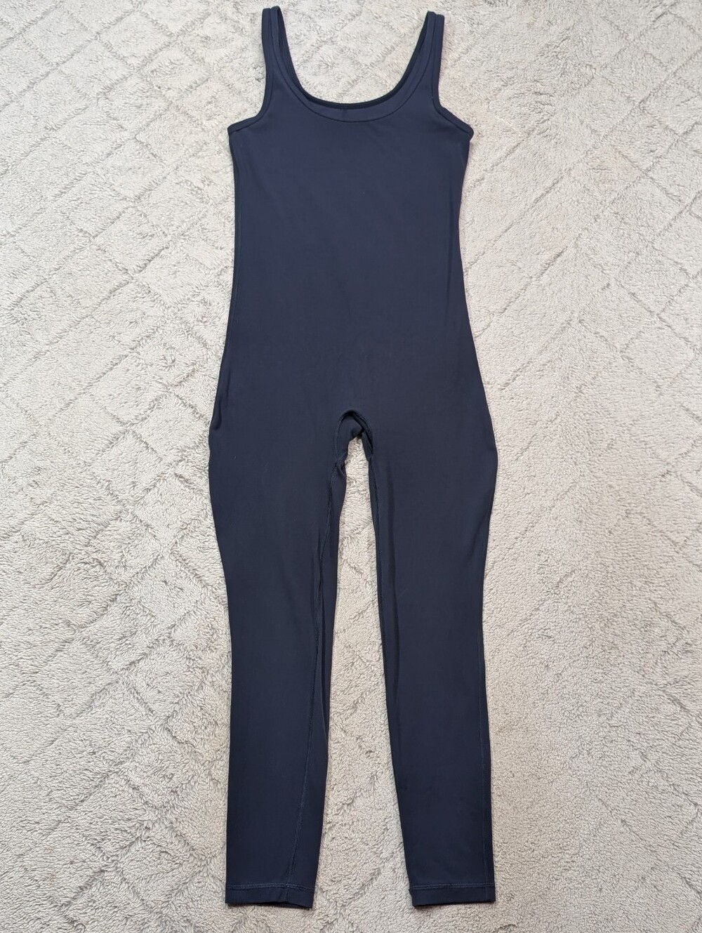 TNA Jumpsuit Womens S Blue Navy TnaLife Shake It One Piece Soft Stretch